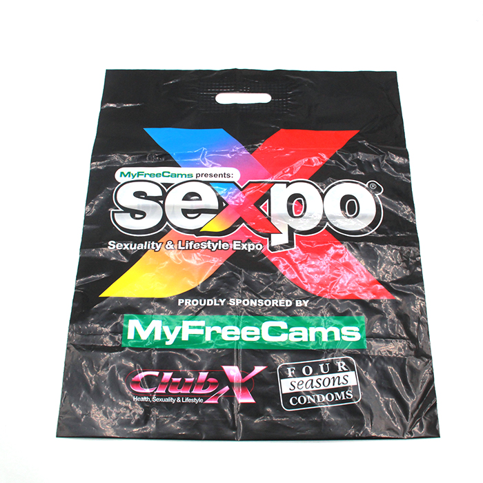 Custom Fashion Plastic Bags Recycle PE Shopping Bag