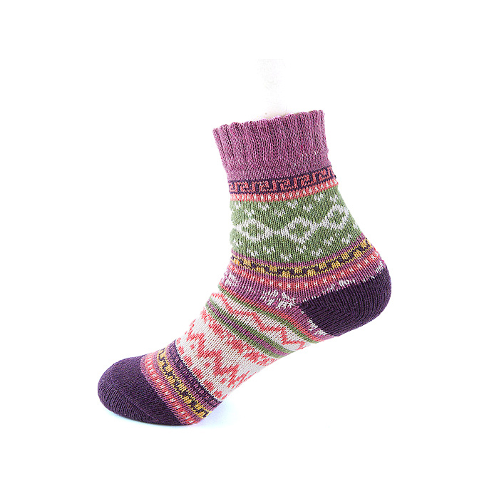 High Quality Cashmere Socks Thicken Warm Vintage Wool Socks For Women