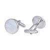 Hot Sale Custom Silver Plated Jewelry Cufflinks And Tie Clip Set