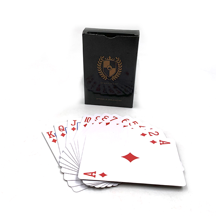 Wholesale Promotional Both Sides Custom Paper Playing Cards