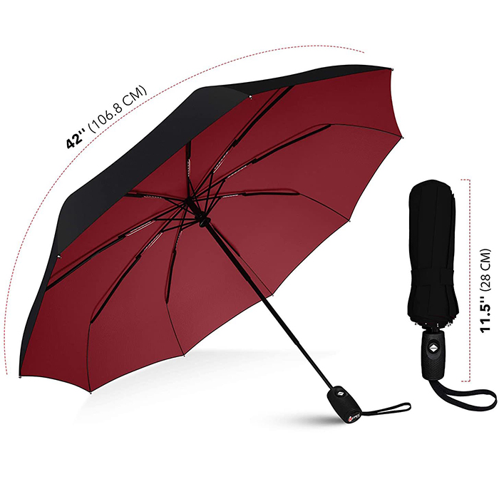 Factory Cheap Wholesale Foldable Rain Umbrella Windproof Sunscreen Umbrella