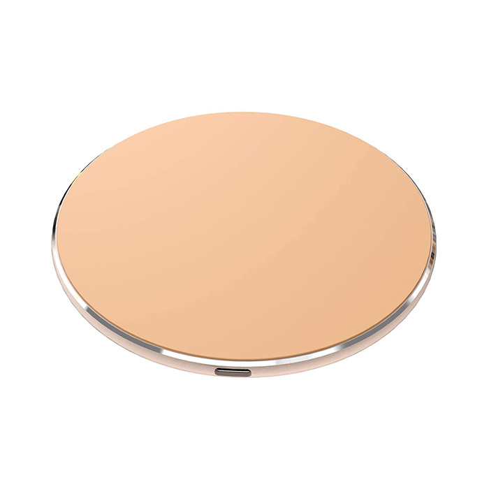 High Quality Customized Wireless Charger Thin Aviation Aluminum Fast Charging Pad
