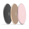Universal QI Round Fast Charger Mobile Phone Wireless Charger Pad With Logo Customized