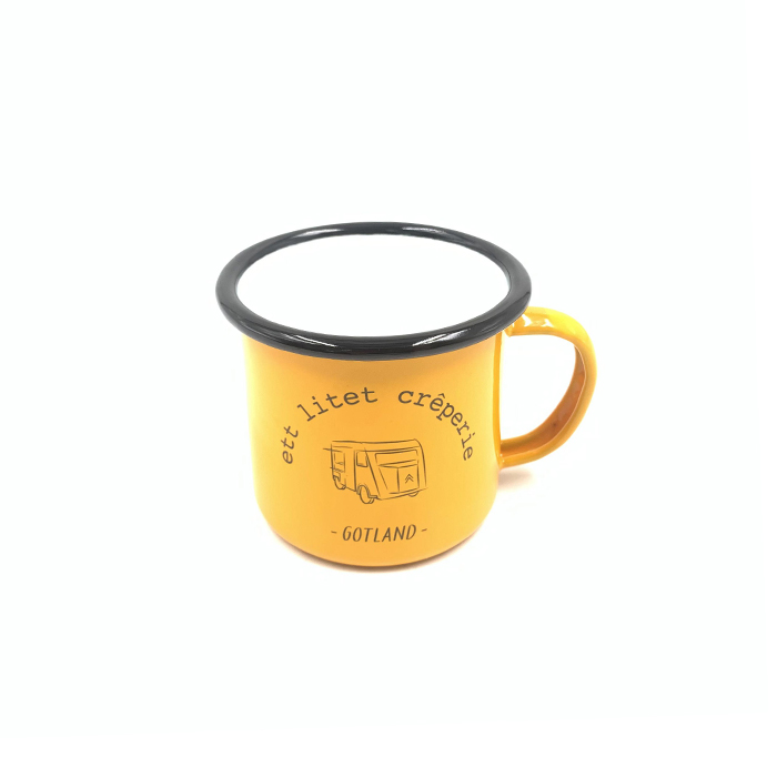 Hot Selling Custom Logo Printing Enamel Coffee Mug For Sale
