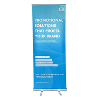 Wholesale Promotional Retractable Roller Up Banner Stand Roll Up Displays