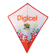 Wholesale Custom Design Diamond Shape Kite Polyester Flying Kite