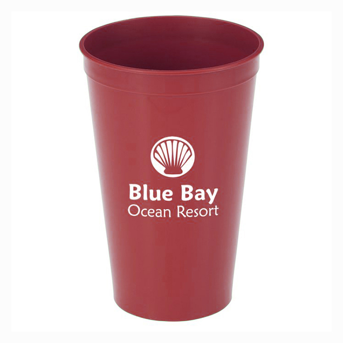 Custom Design BPA Free 20oz Plastic Drinking Cup Stadium Cup