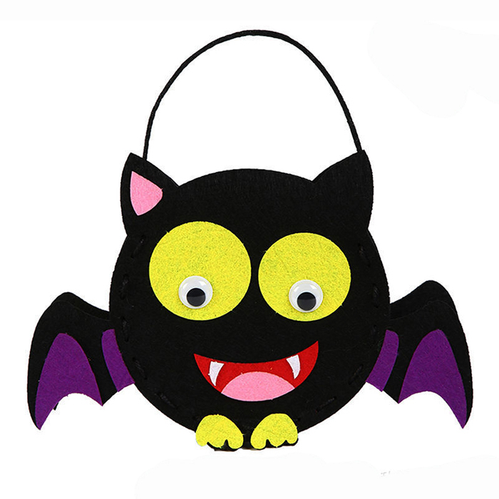 Amazon Hot Sale Halloween Gift Bag Children's Felt Candy Bag
