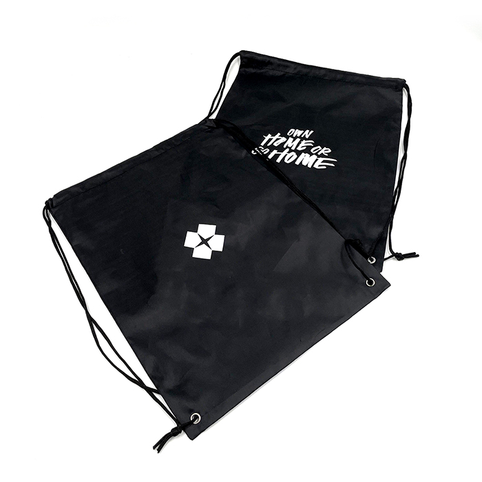 Factory Price Custom Printed Waterproof Polyester Drawstring Bag For Gym