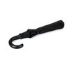 High Quality Custom Promotional Folding Umbrella For Man Crook Covered Handle With Black Leather