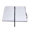 High Quality Custom PU Leather Notebooks A5 Daily Monthly Journal Notebook With Elastic Band