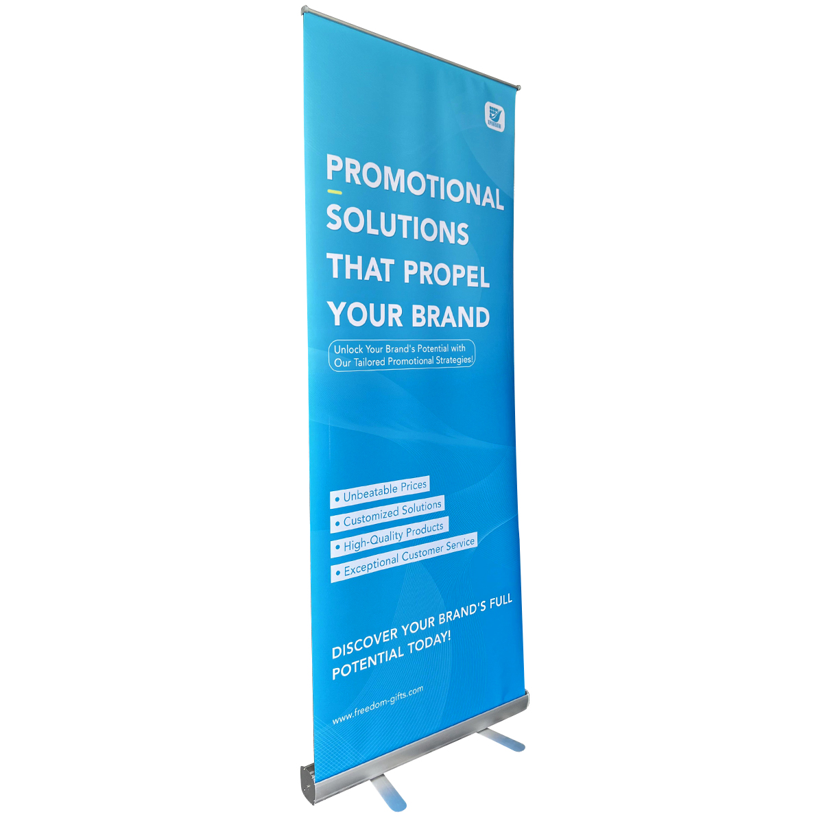 Wholesale Promotional Retractable Roller Up Banner Stand Roll Up Displays