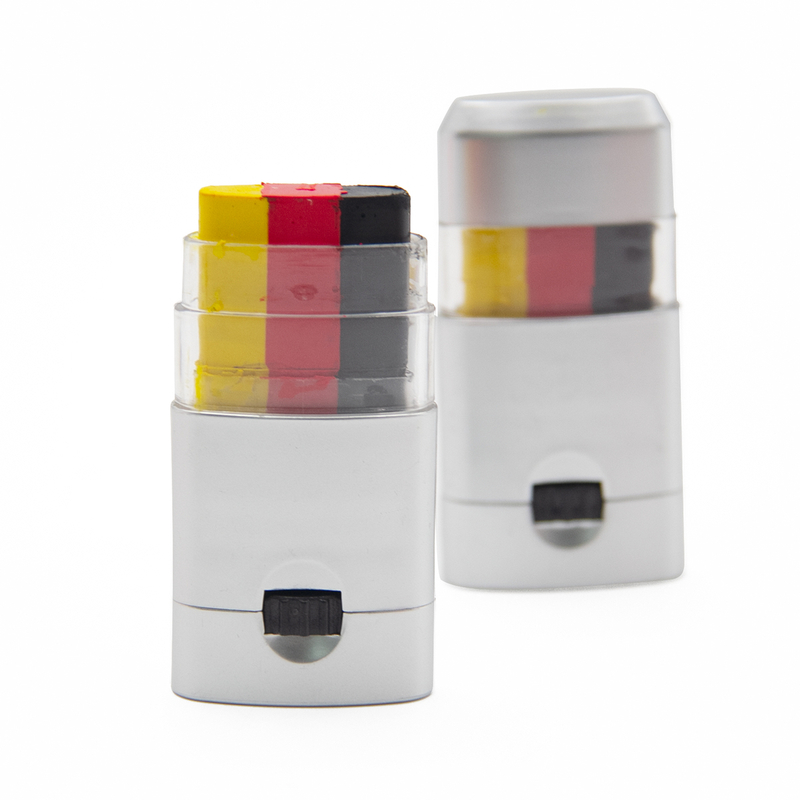 Wholesale Customized Football Water Activated Face Painting Makeup Germany Flag Face Paint stick For Sports Fans