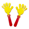 Cheap Custom Plastic Football Clap Cheering Clamps Noise Maker Football Fans Cheering Hand Clapper