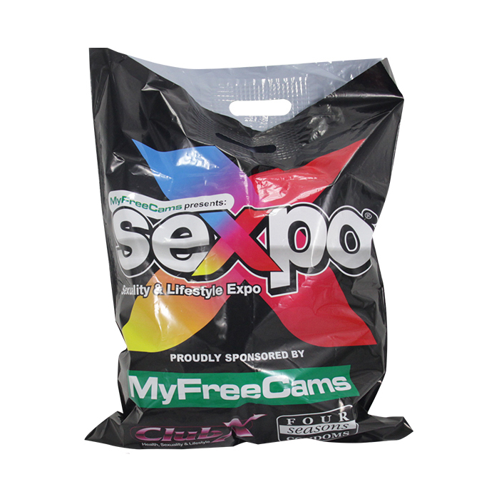 Custom Fashion Plastic Bags Recycle PE Shopping Bag