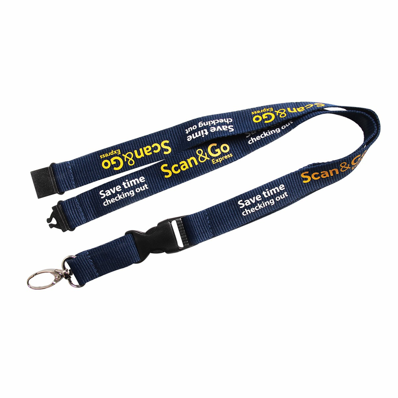 Manufacturer Custom Personalized Polyester Sublimation LED Light Up Flashing Neck Lanyards