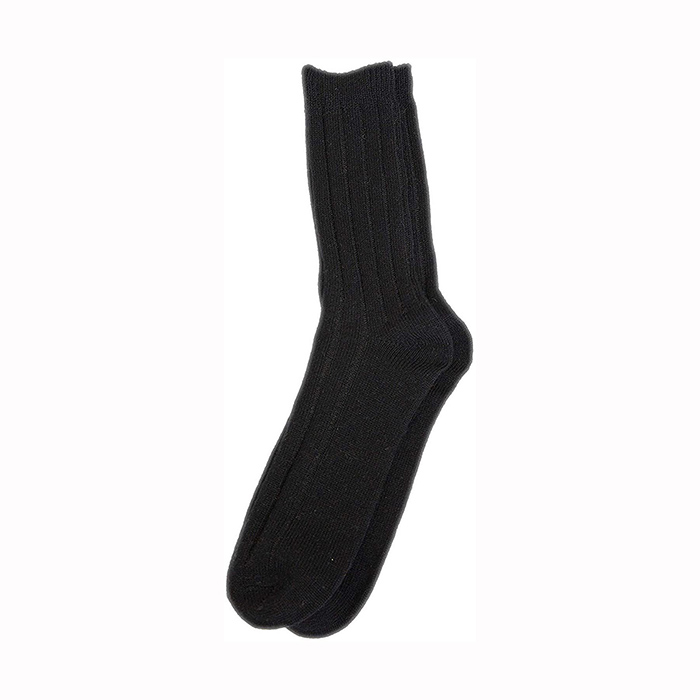 Factory Wholesale Custom Unisex 100% Pure Cashmere Super Soft Bed Cuff Socks