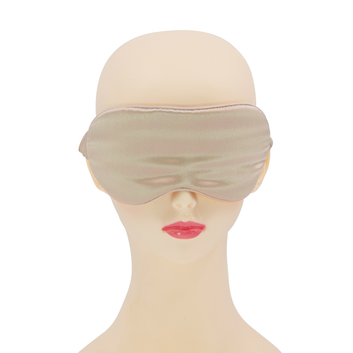 Luxury Custom Reusable Blindfold 22mm Pure Silk Eye Mask For Sleeping