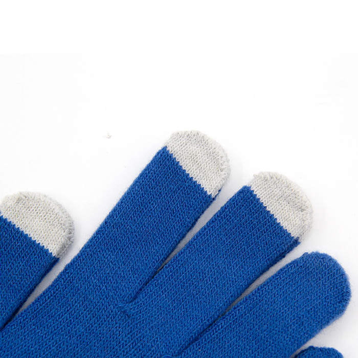 Amazon Hot Sale Custom Touch Screen Gloves Women Men Warm Stretch Knitted Mittens