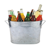 Wholesale Cheap Price Custom Bar Ice Tin Beer Cooler Bucket Chiller Wine Bucket