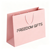 Wholesale Custom Logo Paper Bag Promotional Shopping Bags With Handle