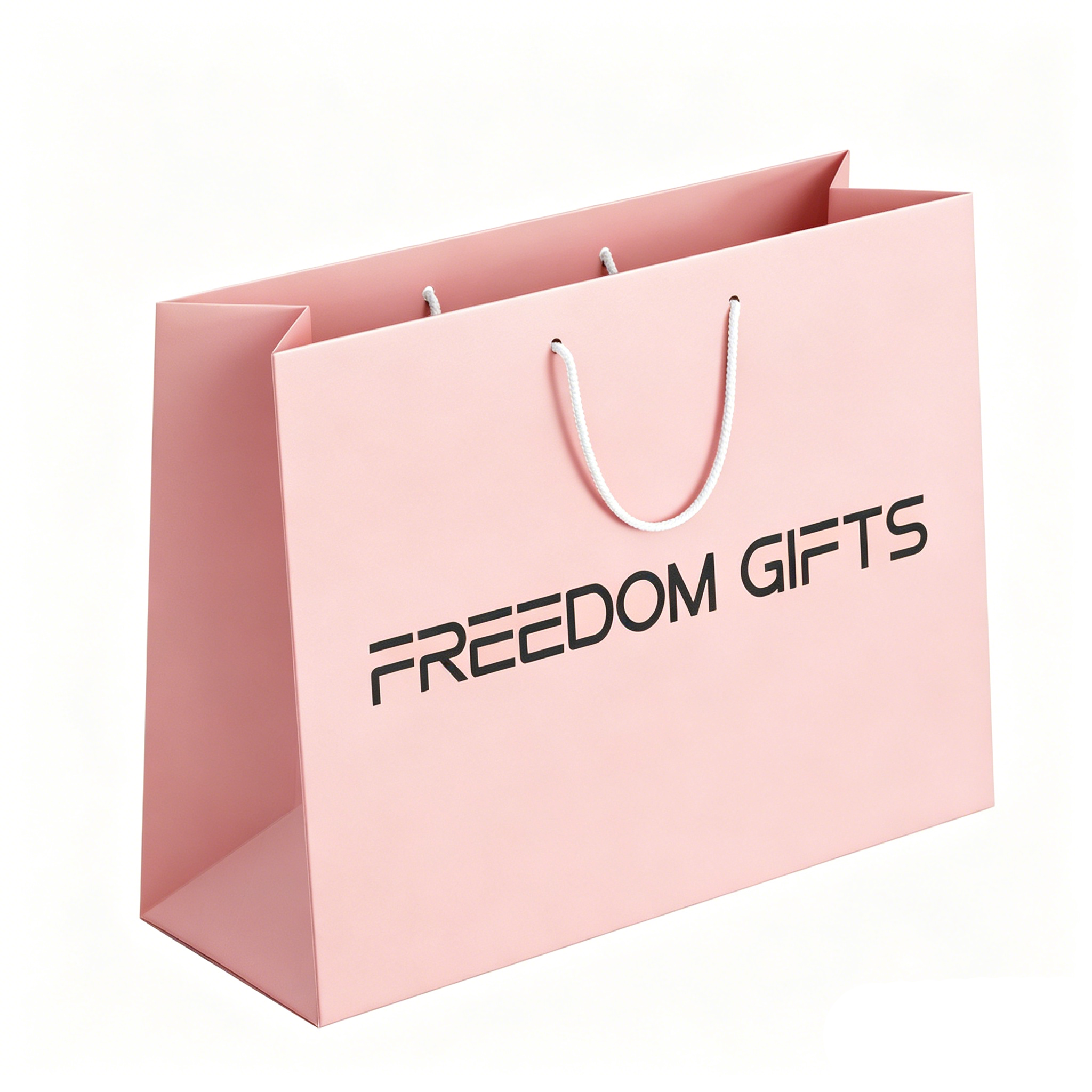 Wholesale Custom Logo Paper Bag Promotional Shopping Bags With Handle