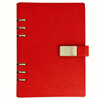 High Quality Promotional Gifts Elegant Magnetic Buckle Notebook A5 PU Soft Cover Notebook