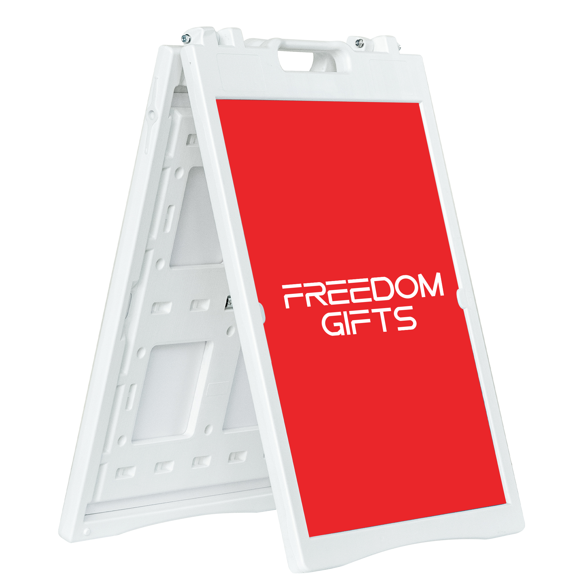 Hot Sale Customized Mini Advertising Stand Double Side Printing Plastic a Frame