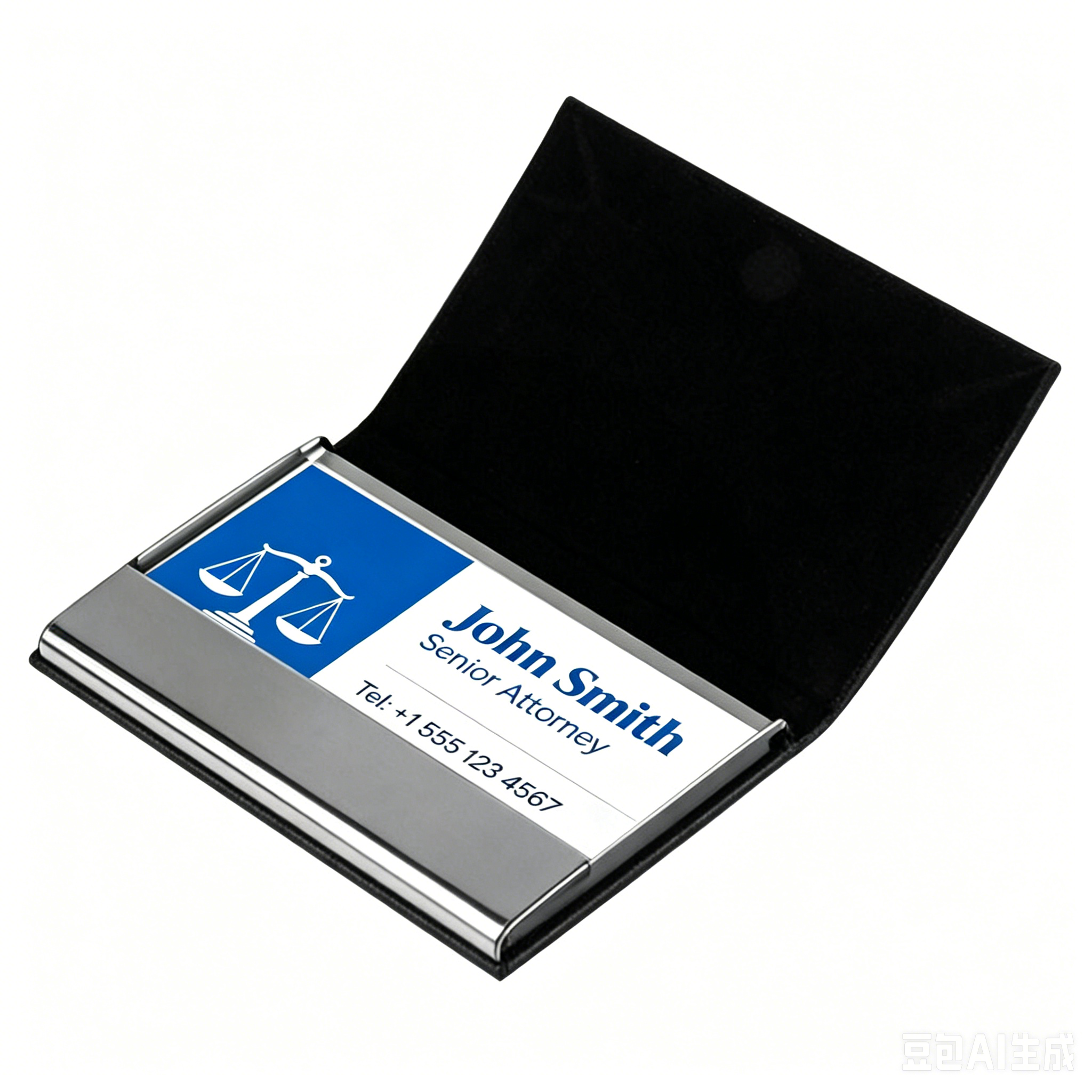 Portable Metal Business Card Holder Custom Engraved Logo Slim Pocket Name Card Case Office Corporate Gift