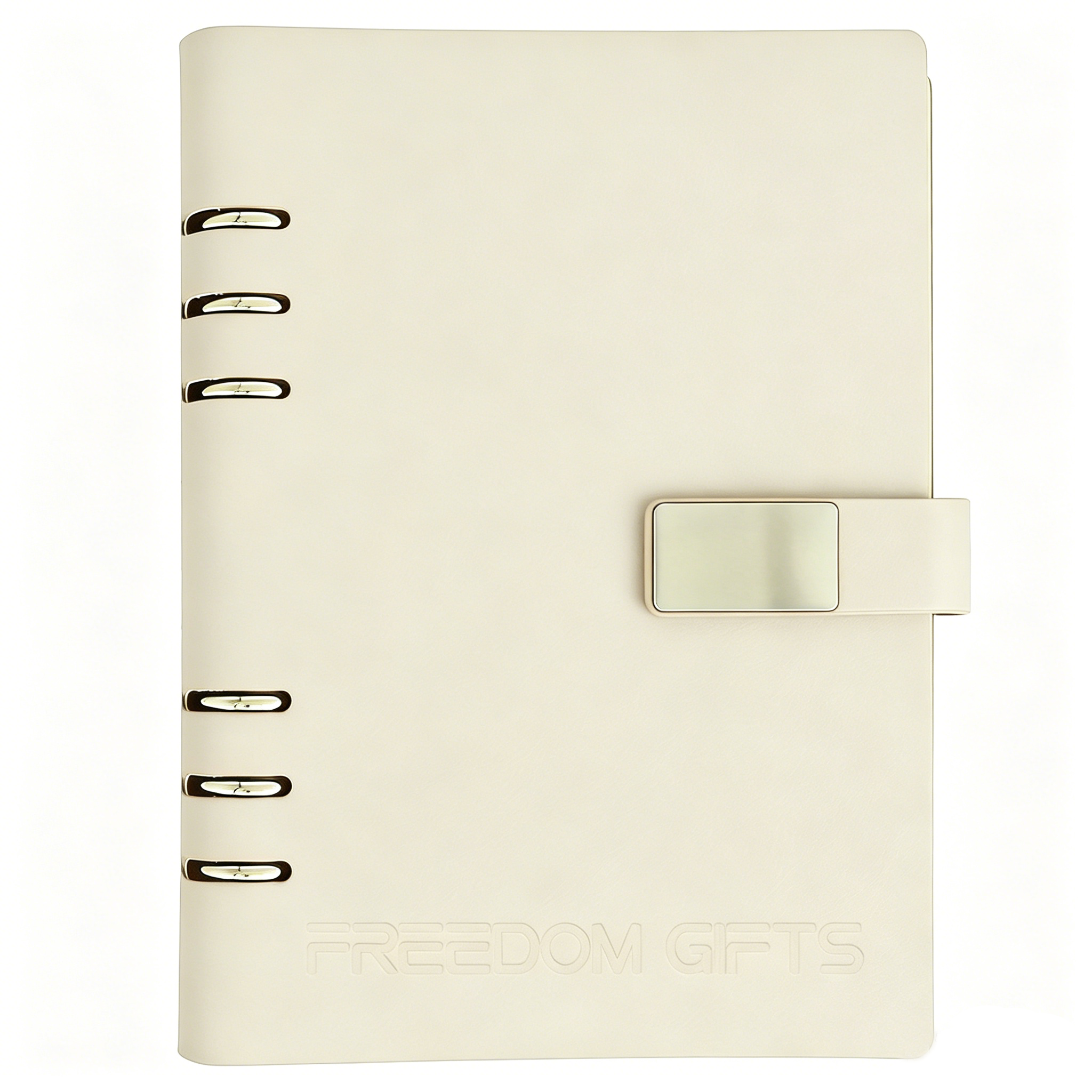High Quality Promotional Gifts Elegant Magnetic Buckle Notebook A5 PU Soft Cover Notebook