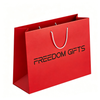 Wholesale Custom Logo Paper Bag Promotional Shopping Bags With Handle