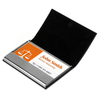 Portable Metal Business Card Holder Custom Engraved Logo Slim Pocket Name Card Case Office Corporate Gift