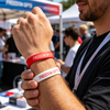 Promotional Cheap Price Eco-friendly Custom Logo Printed Slicone Wristband