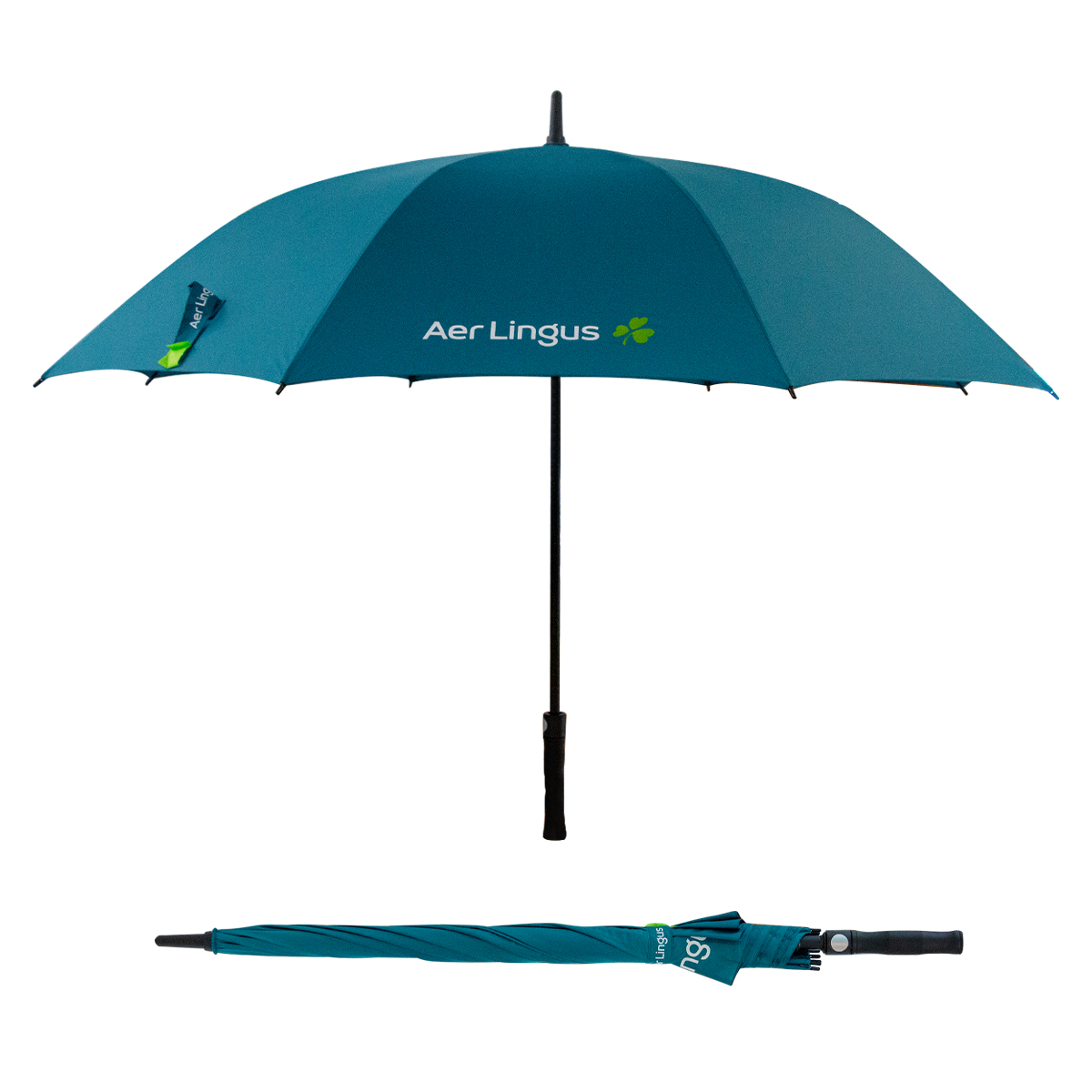 Manufacturer Custom Promotional Windproof Auto Open Golf Straight Umbrella