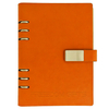 High Quality Promotional Gifts Elegant Magnetic Buckle Notebook A5 PU Soft Cover Notebook