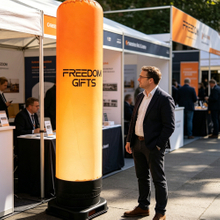 1.8M LED Column & Tube Inflatable Advertising Pillar for Outdoor Visual Promotion for Weddings and Thank You Gifts