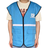 High Quality Adult Large Employee Uniform Vest Custom Sleeveless Zipper Vest