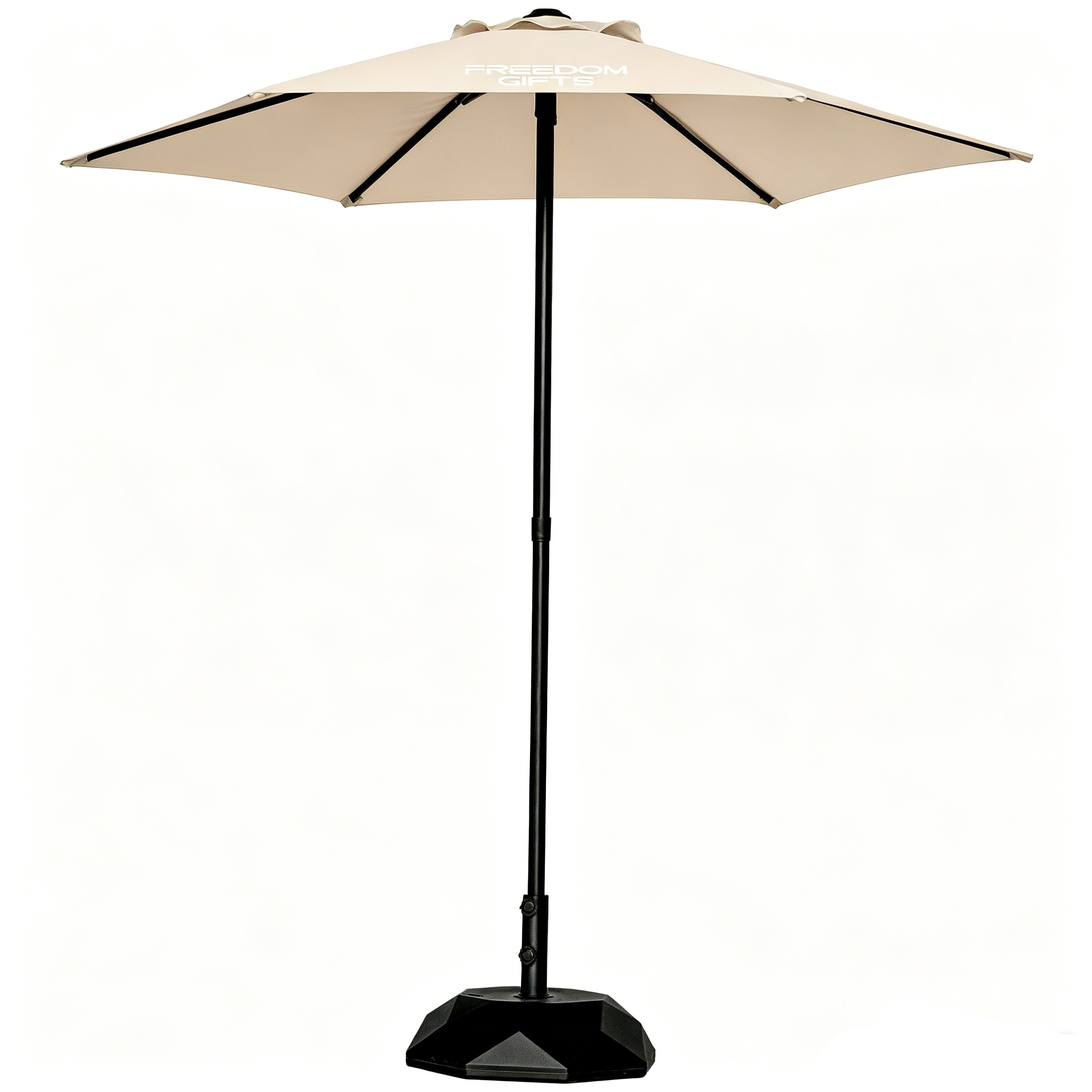 Advertising Custom Promotional Gifts Foldable Heavy Duty Large 210D Oxford Outdoor Beach Umbrella