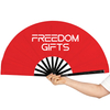 High Quality Promotional Gifts Personalized Portable Plastic Folding Hand Fan
