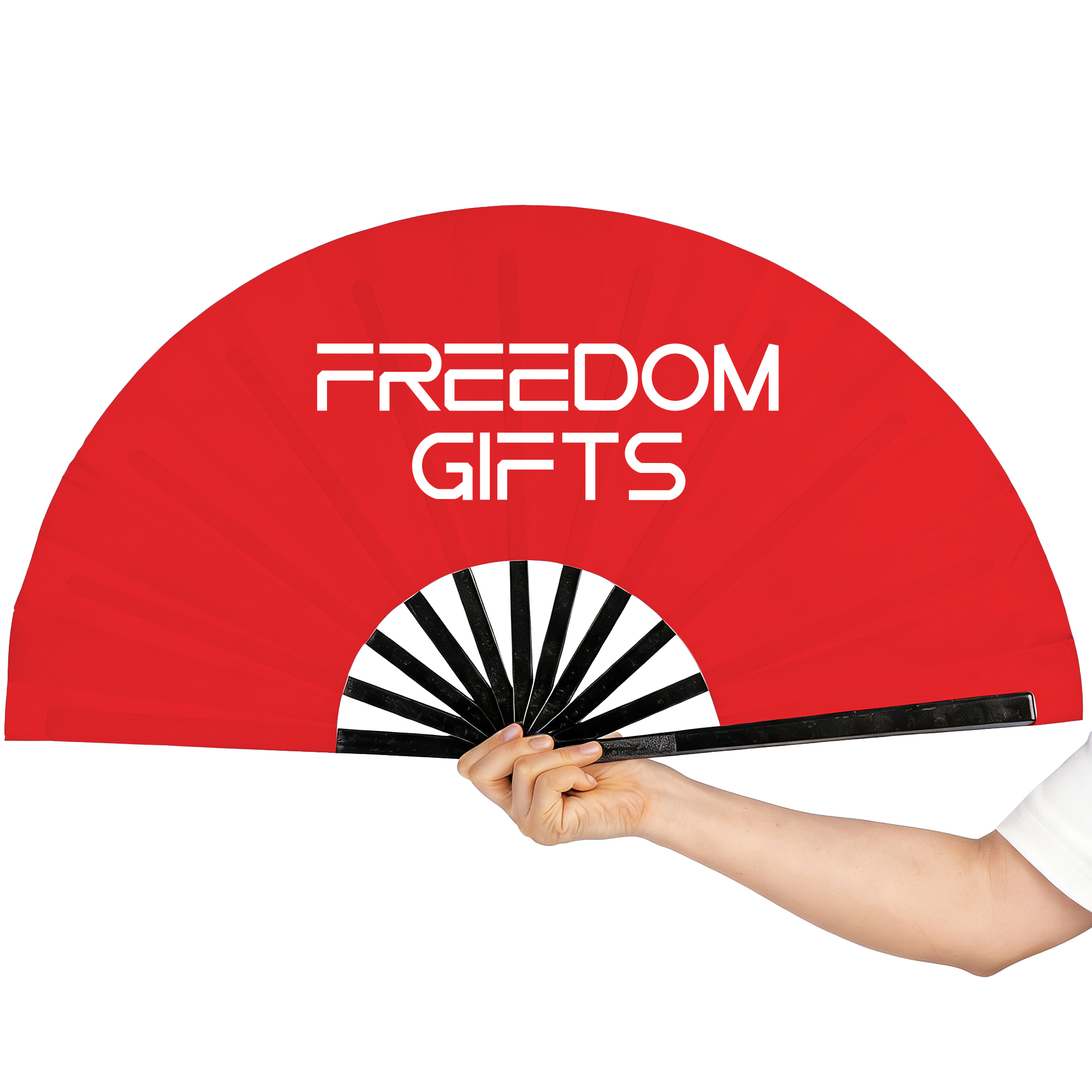 High Quality Promotional Gifts Personalized Portable Plastic Folding Hand Fan
