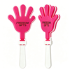 Hand Clapper Different Color Rattle Plastic Unisex Sport Plastic Cheering Hand Clap