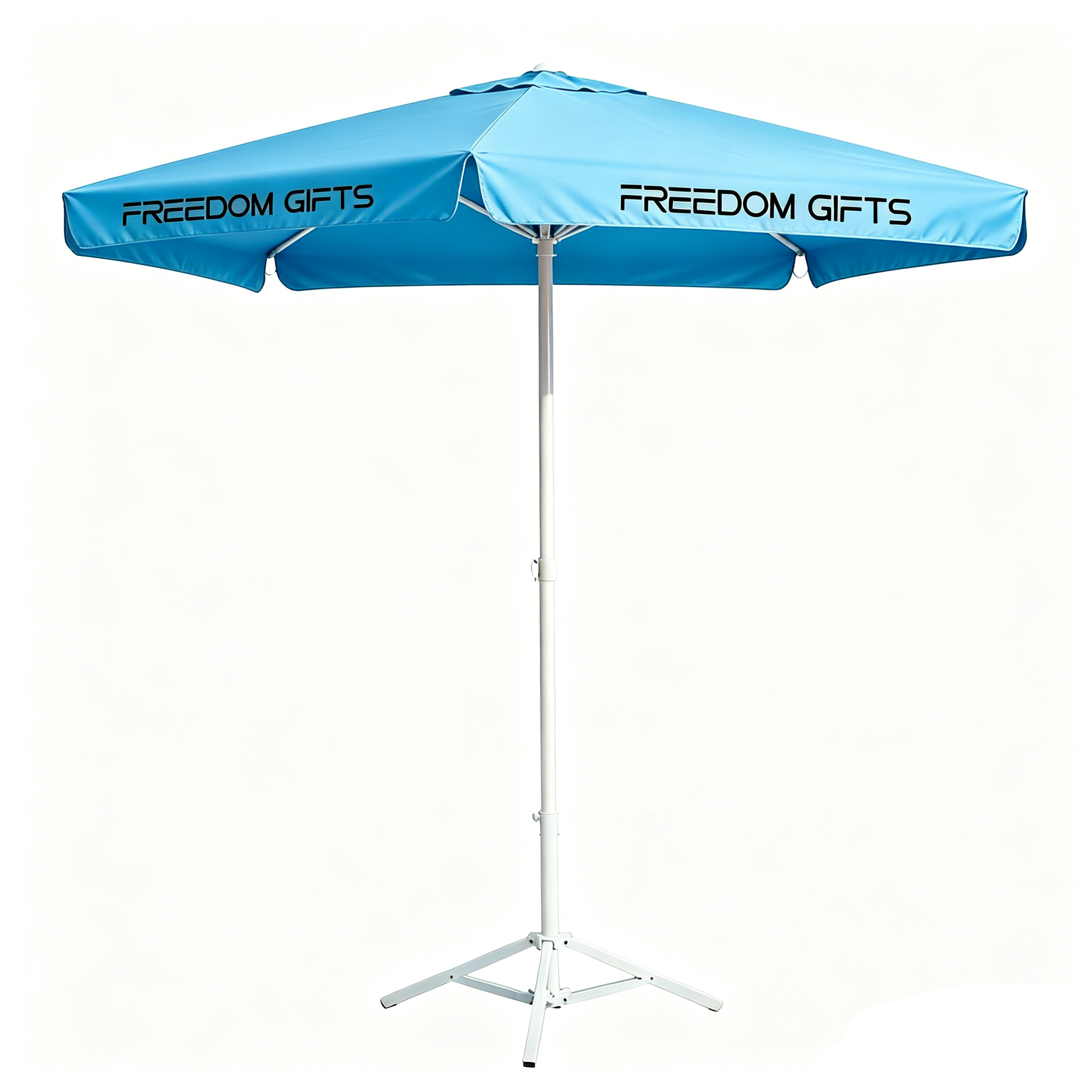 Modern Portable Custom Printed Outdoor Patio Promotional 180cm 190T Pongee Beach Umbrella