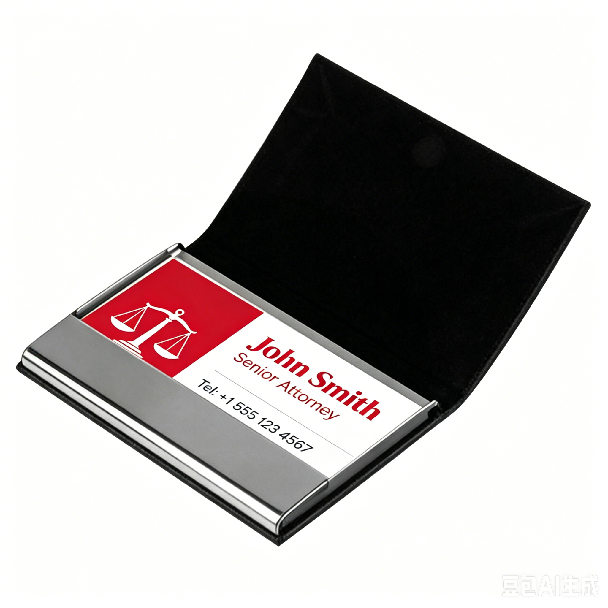 Portable Metal Business Card Holder Custom Engraved Logo Slim Pocket Name Card Case Office Corporate Gift