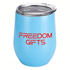Wholesale 12oz Double Wall Vacuum Insulated Stainless Steel Mug Tumbler with Clear Lid