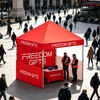 High Quality 3 x 3m Event Promotion Pop Up Tent Customized Trade Show Outdoor Advertising Canopy Tent